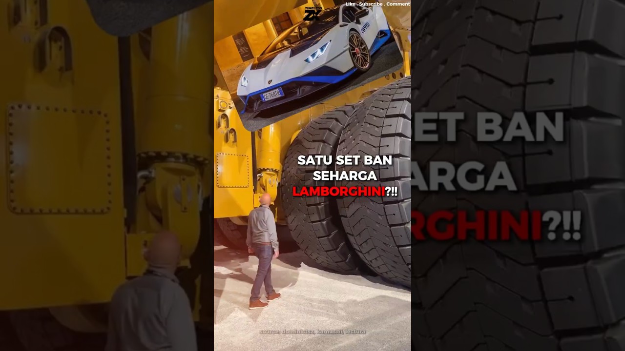 Harga Ban Dump Truck Setara Lamborghini?! 