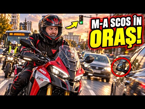 MOTOVLOG - M-A SCOS DIRECT IN TRAFIC! NU ERAM PREGATIT 😱
