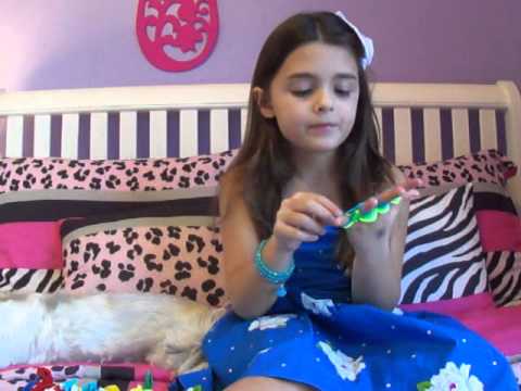 how to make craft loop bracelets