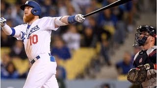 Dodgers third-base coach Dino Ebel brings unbridled enthusiasm