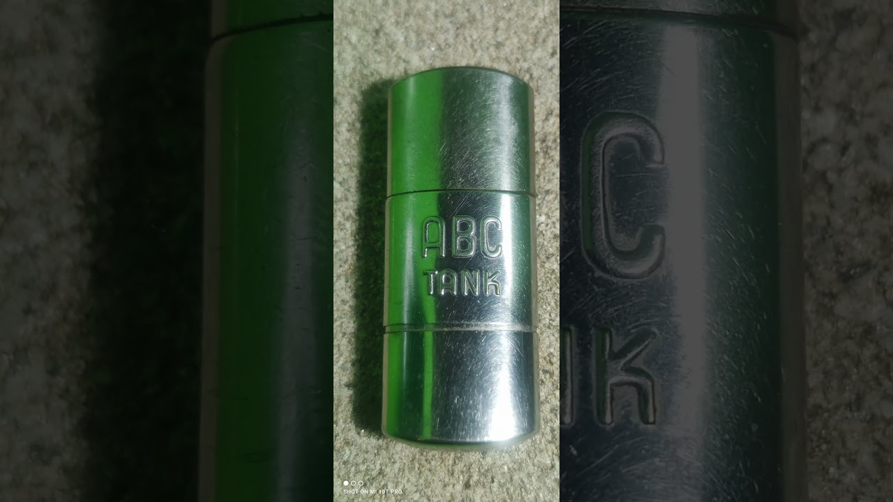 Бензиновая зажигалка ABC Tank , Германия 1940-50 г Старовинні товари  starovinnitovari@gmail.com
