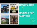 Guyexpo 2023   family fun time   ziplining and swimming