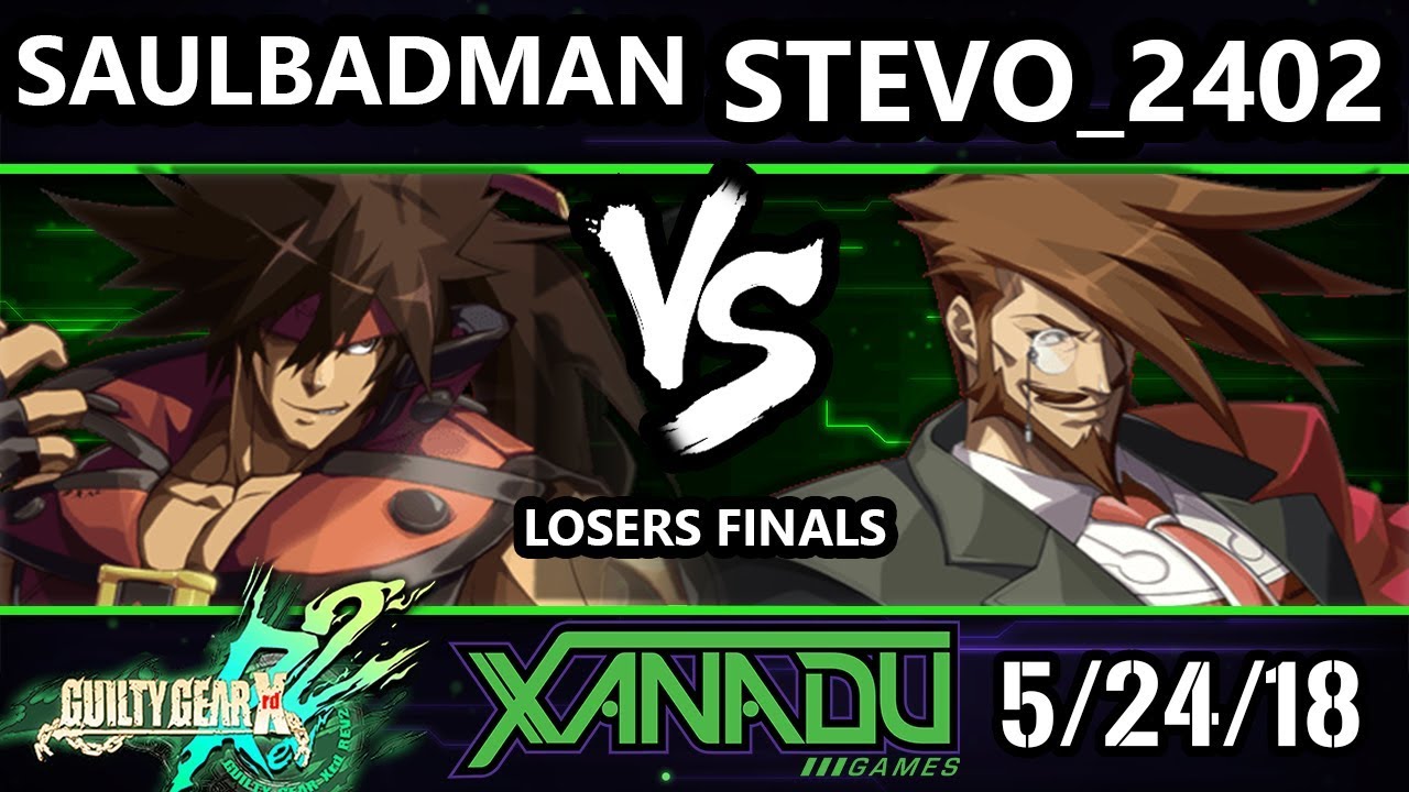 F@X 251 GGXRD2  - Saul Badman (Sol) Vs. Stevo_2402 (Slayer) - Guilty Gear XRD Rev 2 Losers Finals
