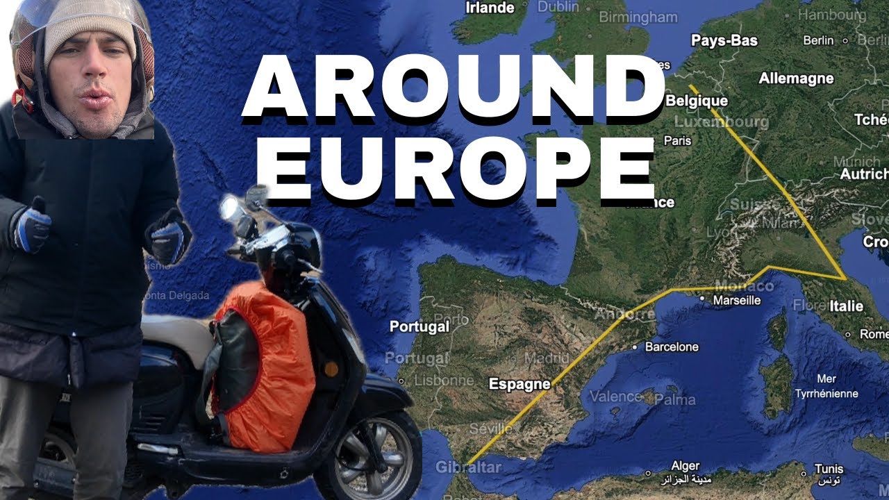 Ep 1 : I'm Gonna Try To Cross Europe On A Moped. It Went Wrong Immediately.