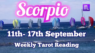 ♏PROJECT- YOU! UNEXPECTED NEWS COMING Your WAY! SCORPIO ♏11 - 17 September 2023 Weekly Tarot Reading
