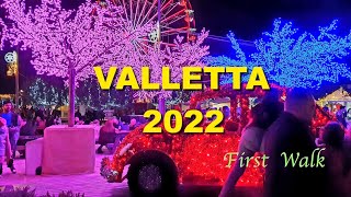 Valletta 2022 - First Night Walk