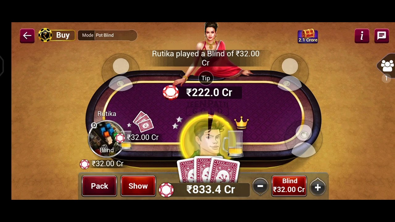 546 cr pot blind win😍 YouTube