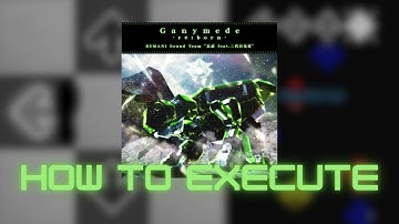 【DDR WORLD】Ganymede -re:born- ESP Lvl. 14 - How to execute