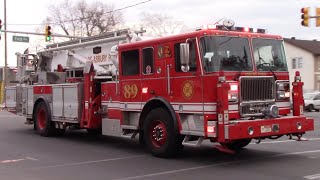 Asbury Park Fire Department Tower Ladder 83-89 Responding 11-7-19