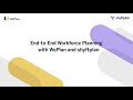 Demo endtoend workforce planning with weplan and shyftplan