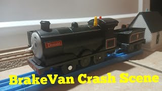 Trackmaster Brakevan Crash Scene Remake 