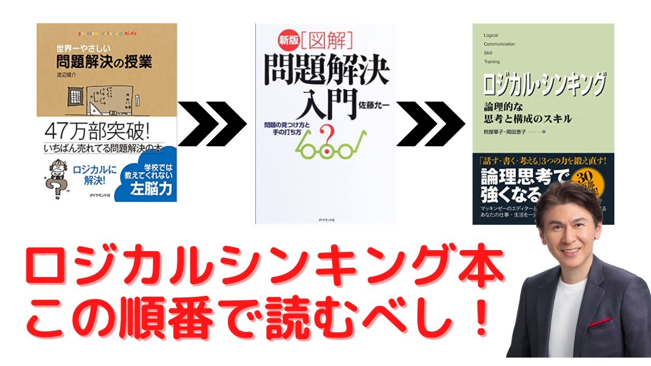 ロジカルシンキング本をロジカルに読む順番 - YouTube