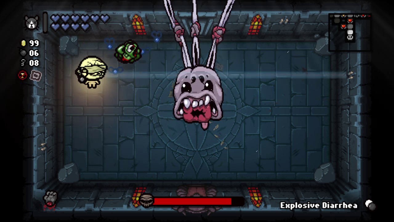 The Binding of Isaac Brains! Challenge with death‘s touch + tear bombs
