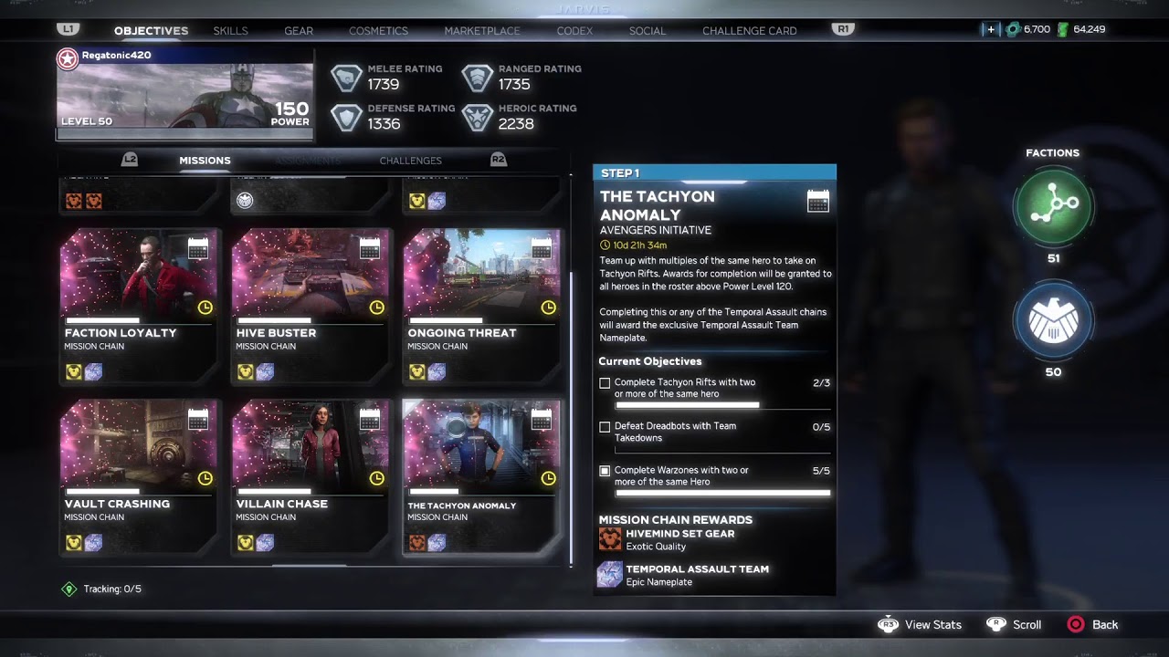 Avengers Tachyon Anomaly Event Update