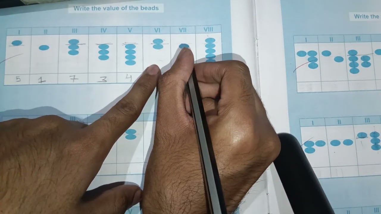 Abacus level 1 best explanation in Hindi😊 Let's learn how to count on abacus ✨
