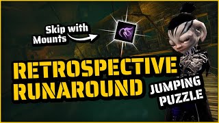 Retrospective Runaround Jumping Puzzle Guide & Skip/Shortcut | The Silverwastes JP in Guild Wars 2