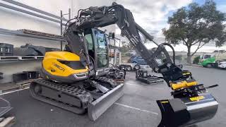 Mecalac 6MCR with Engcon EC206 package handover for Old Dunsborough Bobcat and Truck Hire