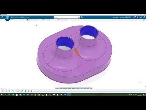 Refine Dressup Solids 1 CATIA 3DExperience Fillets Demo 1-5