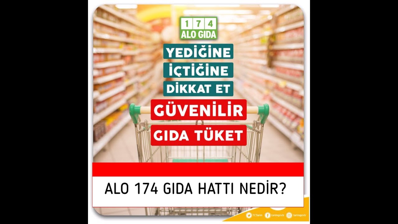 ALO 174 Gıda Hattı nedir ?
