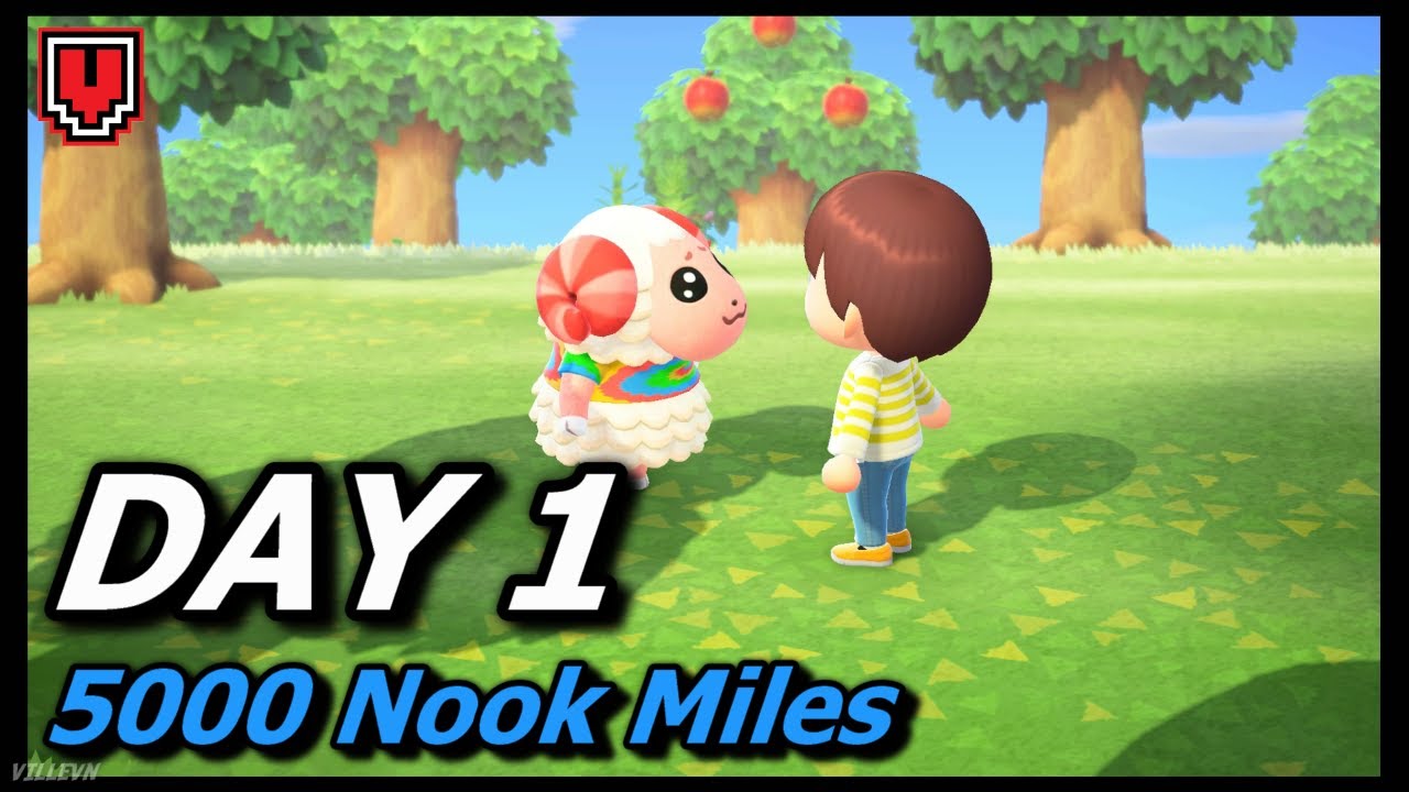 Day 1 Paying off 5000 Nook Miles // ANIMAL CROSSING NEW HORIZONS
