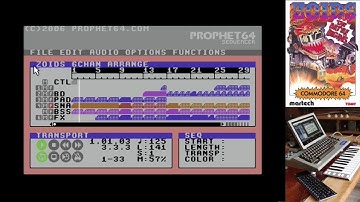 Zoids Prophet64/MSSIAH remake - C64 DAW like music production