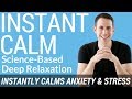 Deep relaxation hypnosis for stress relief anxiety relief and instant calm sciencebased