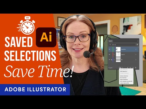 Save Time with Saved Selections in Illustrator