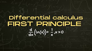 Learn First principle with ease #firstprinciple #differentiation