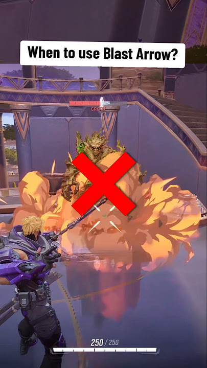 When should you use Hawkeye's Blast Arrow? #marvelrivals #gaming #hawkeye