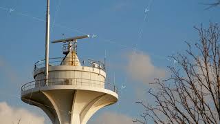 Tower used as radio beacon for ships navigation