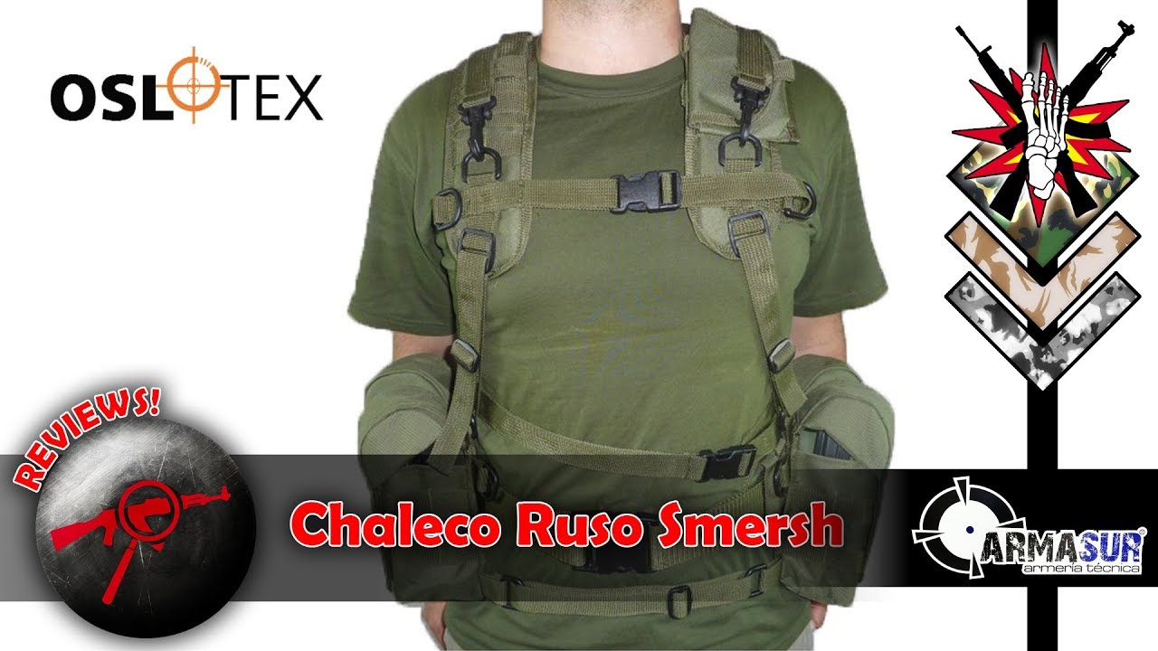 Review: Chaleco Ruso Smersh. OXLOTEX - YouTube