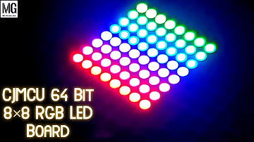 CJMCU 64 Bit 8×8 RGB LED Driver Development Board