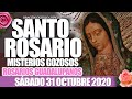 SANTO ROSARIO de Hoy Sábado 31 de Octubre de 2020 MISTERIOS GOZOSOS//ROSARIOS GUADALUPANOS