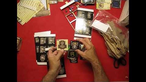 Dungeon Hack: the dice game - Unboxing video  -  dungeon tiles