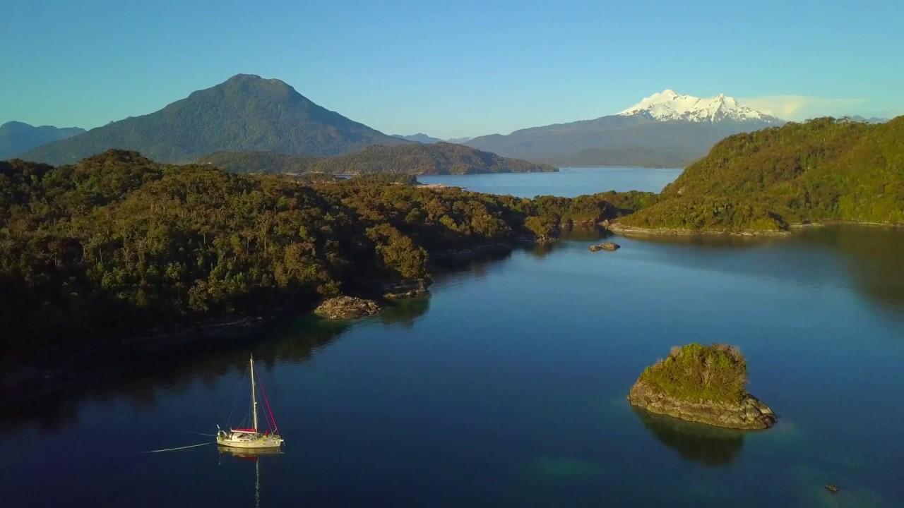 Mouillage de Puerto Juan Yates. 1 décembre 2017.