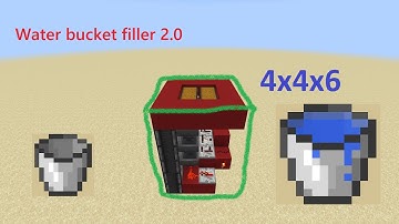 Compact water bucket filler 2.0