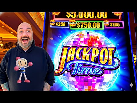 BOMBERMAN AND JACKPOT TIME!!!!!!!!!!!