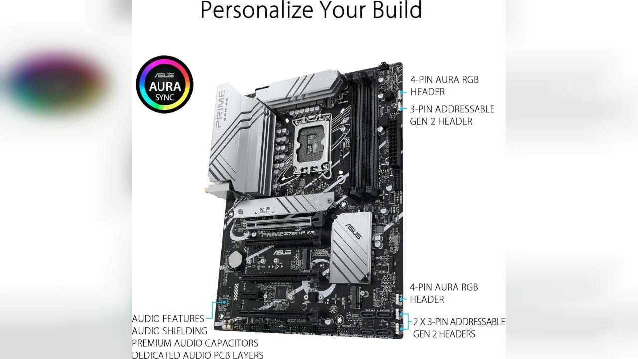 Rezension: ASUS Prime Z790-P WiFi Gaming Mainboard Sockel Intel LGA1700 (ATX, PCIe 5.0, DDR5 Spei...