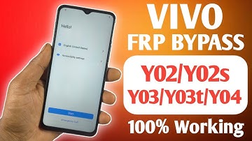 Vivo Y03/Y03t/Y04/Y02/Y02s Frp Bypass || 100% Working Method 2025 | Google Account Unlock Without PC