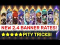 NEW 2.4 Wish Rates UPDATED! ★★★★★ RATE BOOST Tricks & Tips! | Genshin Impact