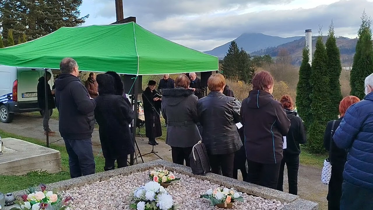 Pamiatka zosnulých 2024 - Ekumenická pobožnosť - Cintorín v Párnici -  CZ ECAV Párnica