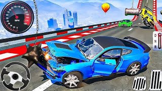 Mega Car Crash Car Driving Simulator 3D - Beam Derby Car Crash Simulator 2026 - Android Gameplay 