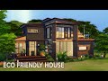 Eco Friendly House | Limited Packs | Stop Motion Build | The Sims 4 | No CC
