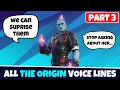 All The Origin Voice Lines (Storyline Update, Week 3)