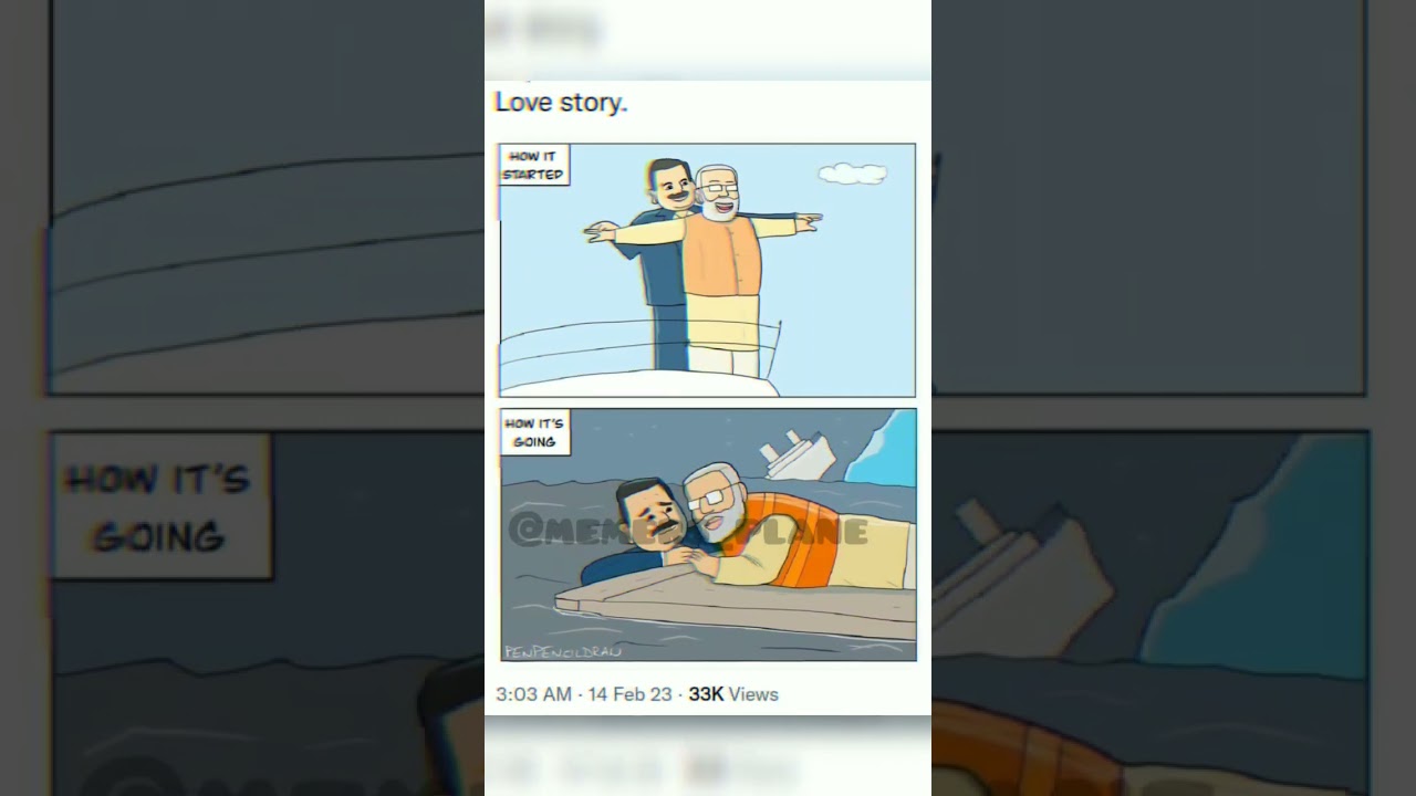 Ek anokhi love story 😂 