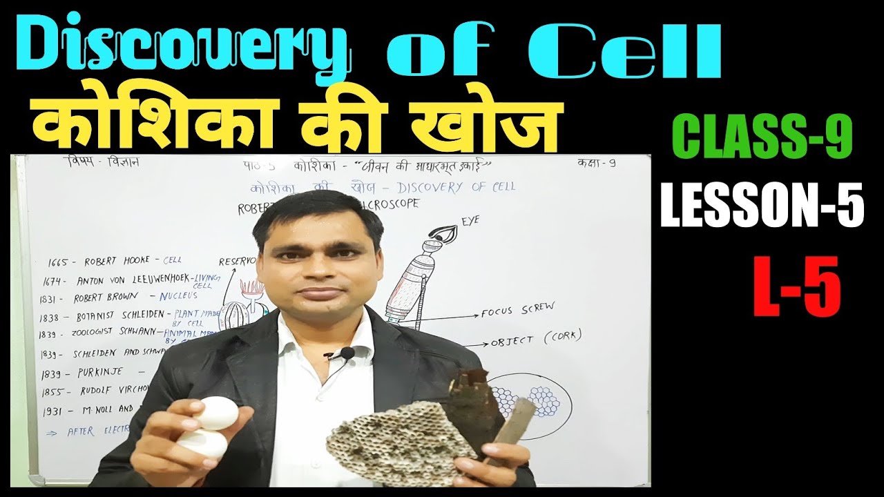 CLASS-9, LESSON-5 CELL, Discovery of Cell - YouTube