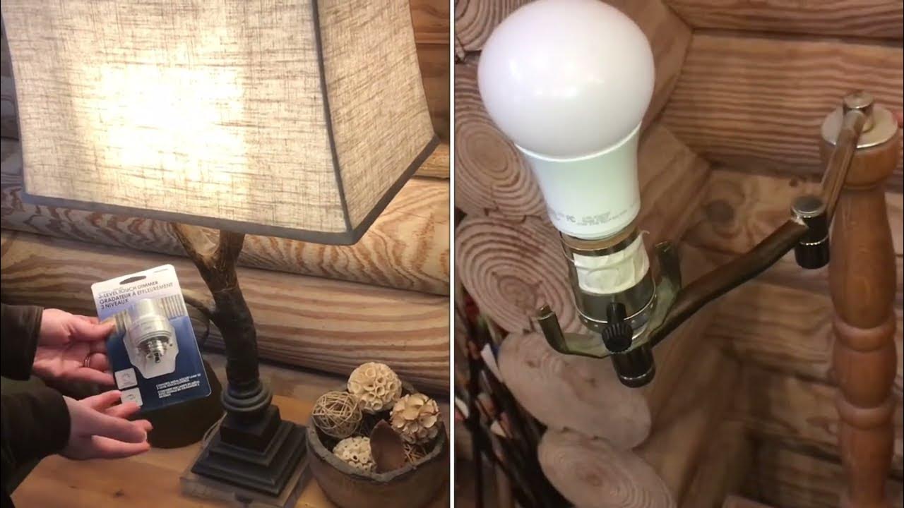 “converting your lamp” into a TOUCH LAMP (westek 3level touch control