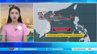 Dự Báo Thời Tiết 5H30 - 23082025 Hôm Nay Áp Thấp Nhiệt Đới Mạnh Lên Thành Bão Vtvwdb