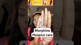 Caregivers & Morphine. #hospicecare #hospice #hospicenurse #caregiver #medicalprofessional #foryou