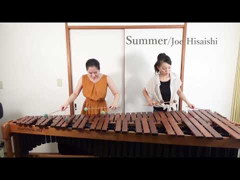 【Summer/久石譲】marimba duo
